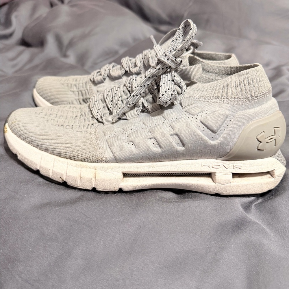 Under Armour Light Gray Running Shoes